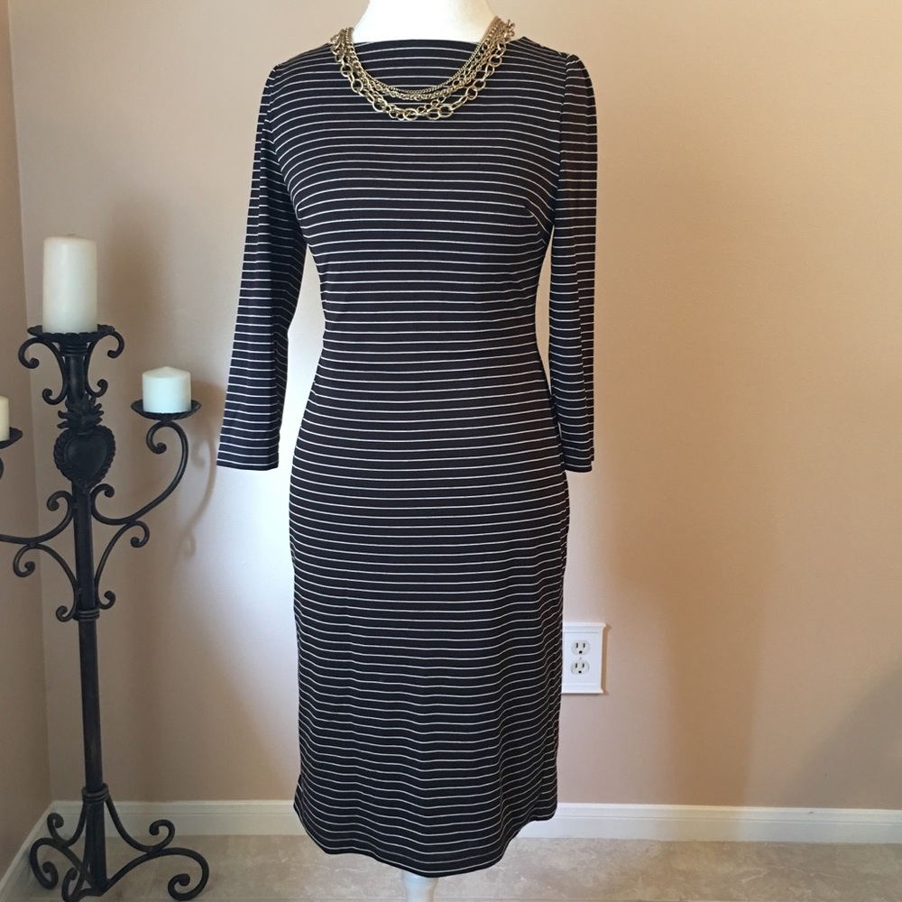 Lauren Ralph Lauren Striped Sheath Dress size 6